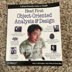 Book Head First Object oriented analysis and Design by Brett Mclauglin